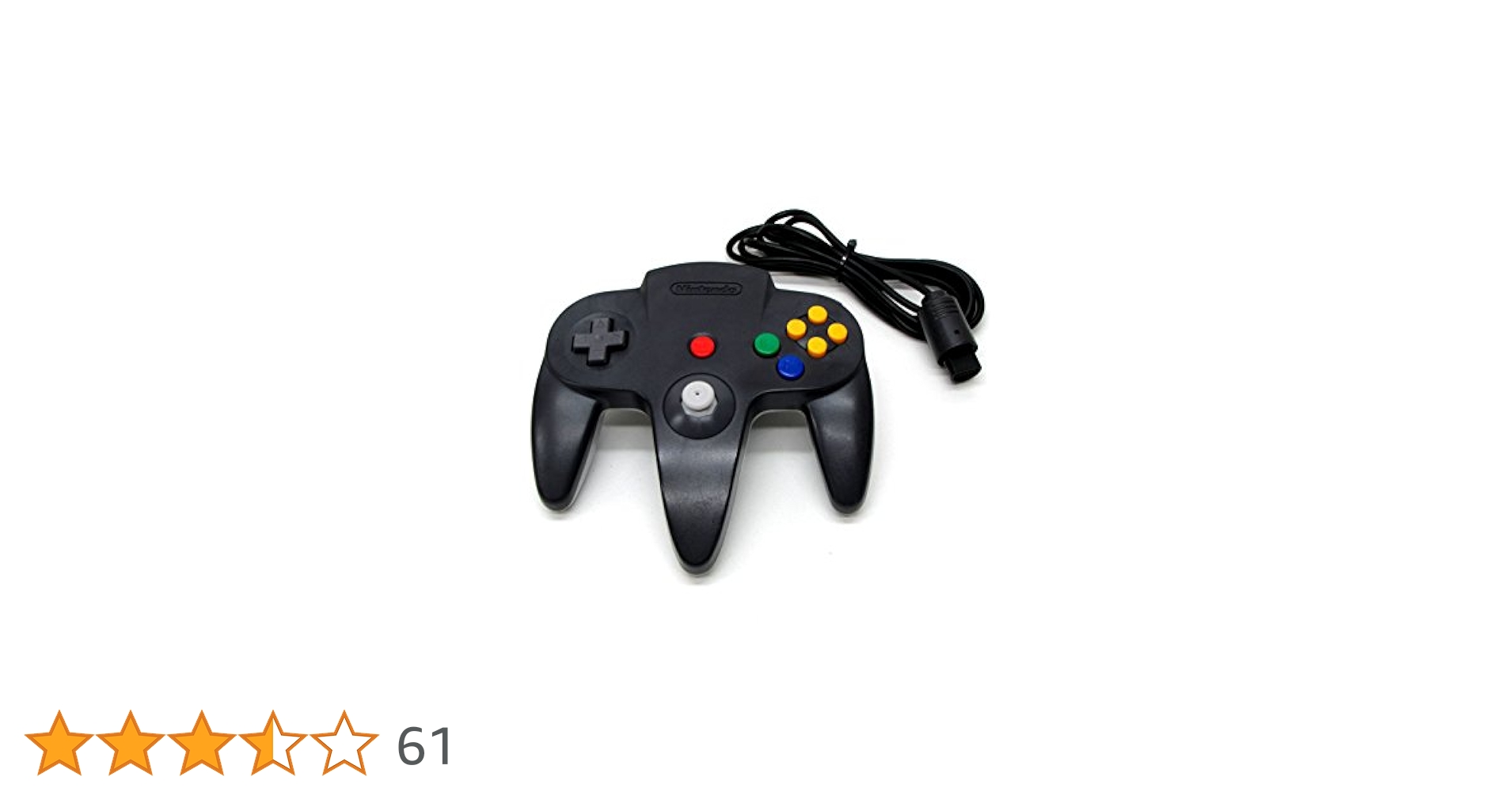 コントローラBros.ツインカラーN64 cm3dmju 楽天市場】任天堂 N64用 コントローラBros．ツインカラーN64